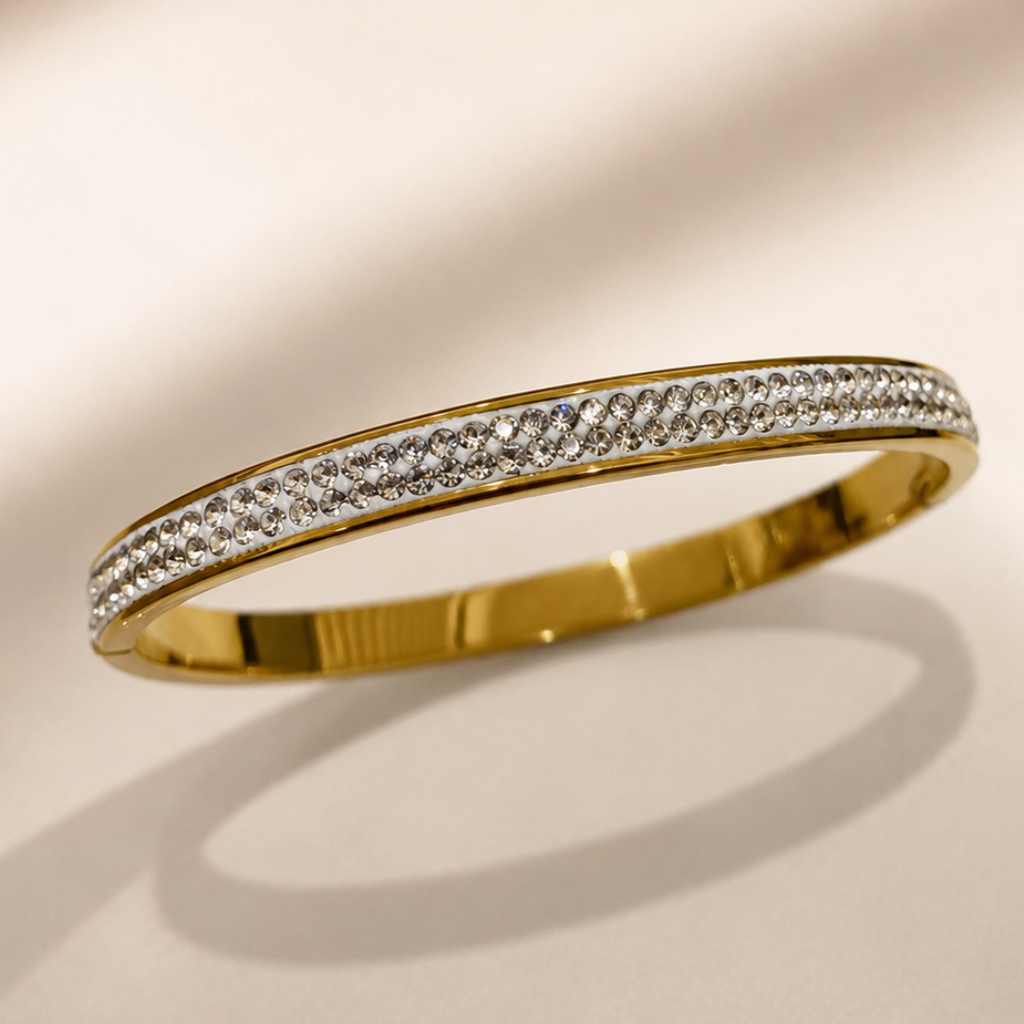 Crystal Channel Bangles