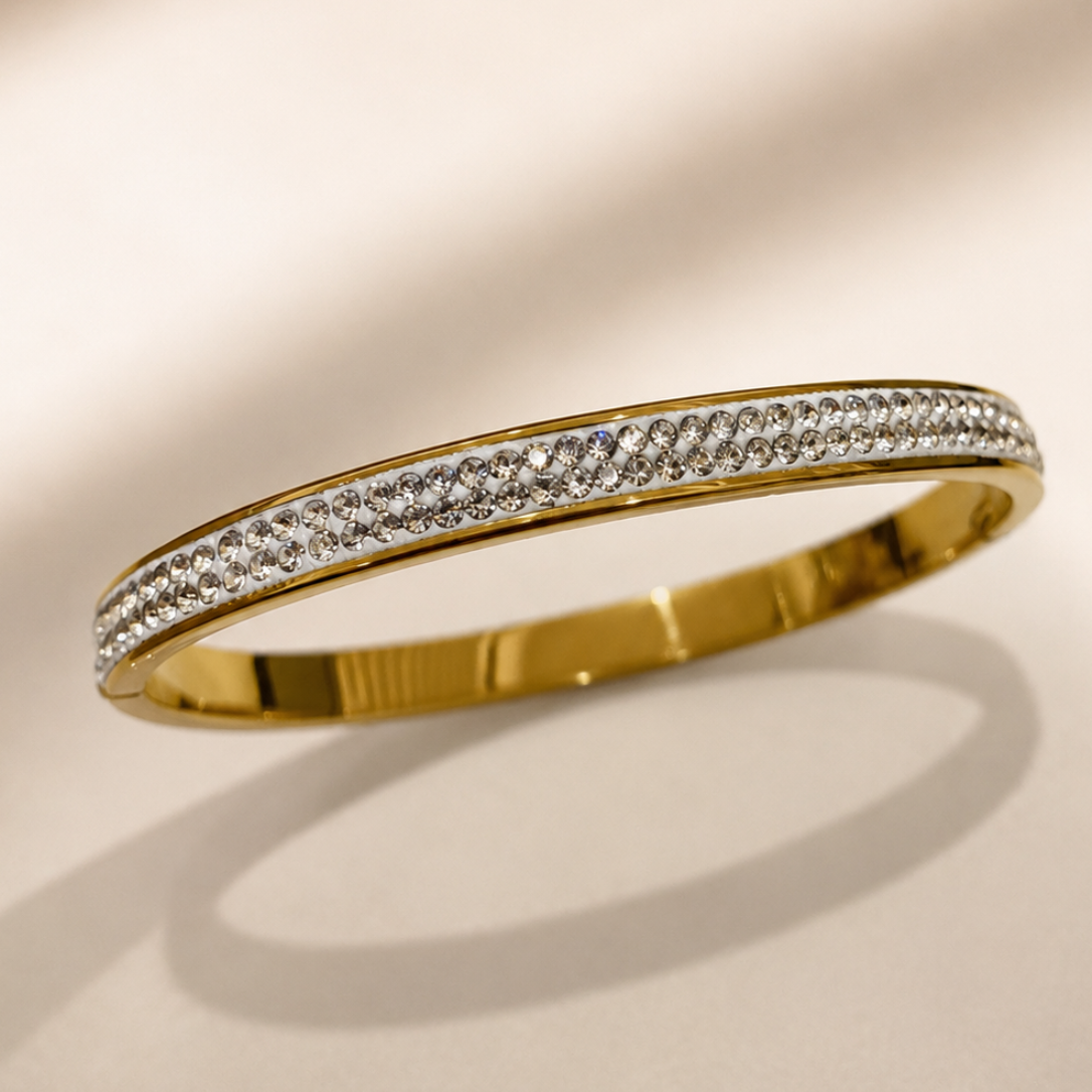 Crystal Channel Bangles