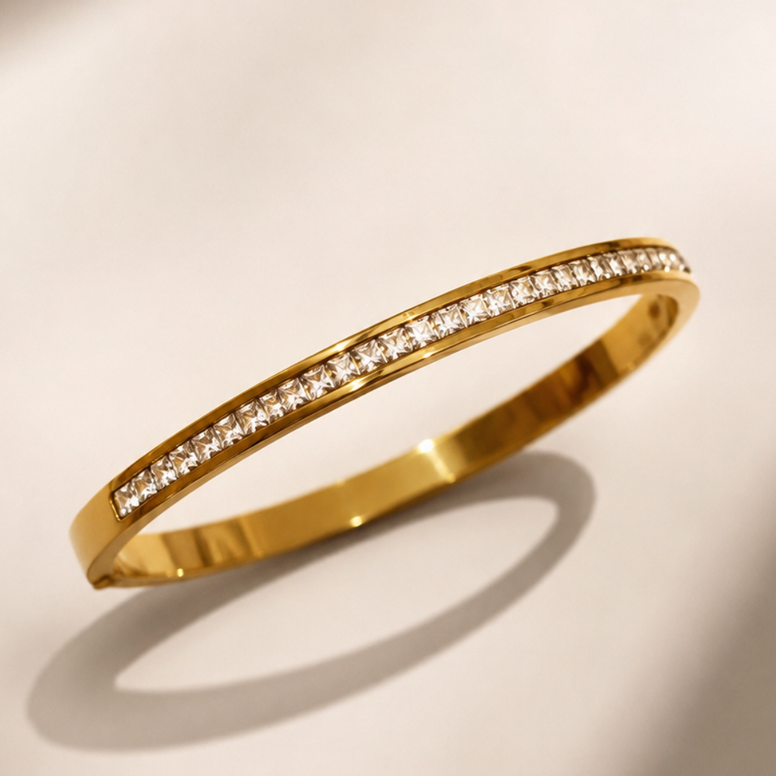 Crystal Channel Bangles