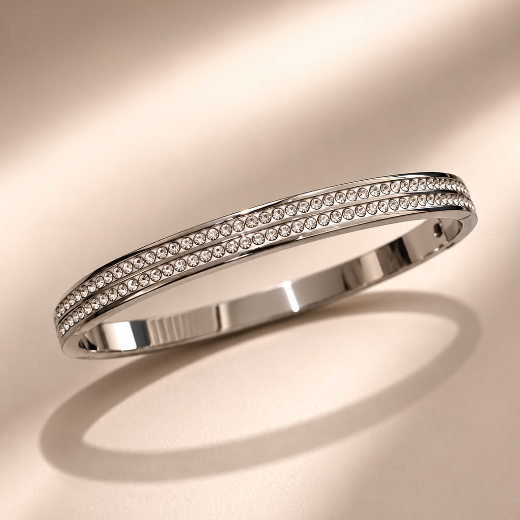 Crystal Channel Bangles