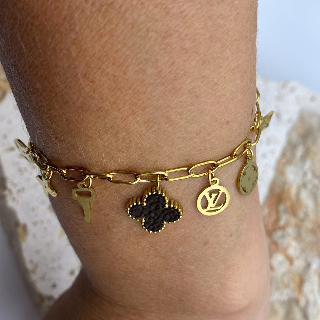 LOUI Gold Charm Bracelet