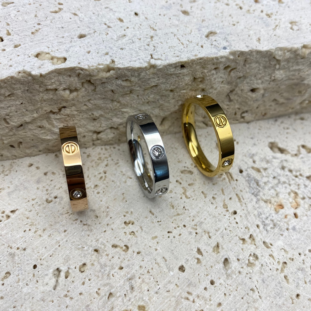 Love Screw Rings