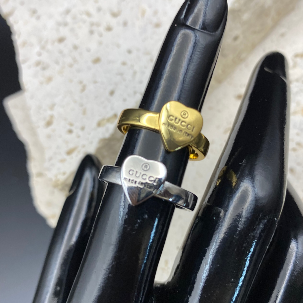 Gold Heart Ring