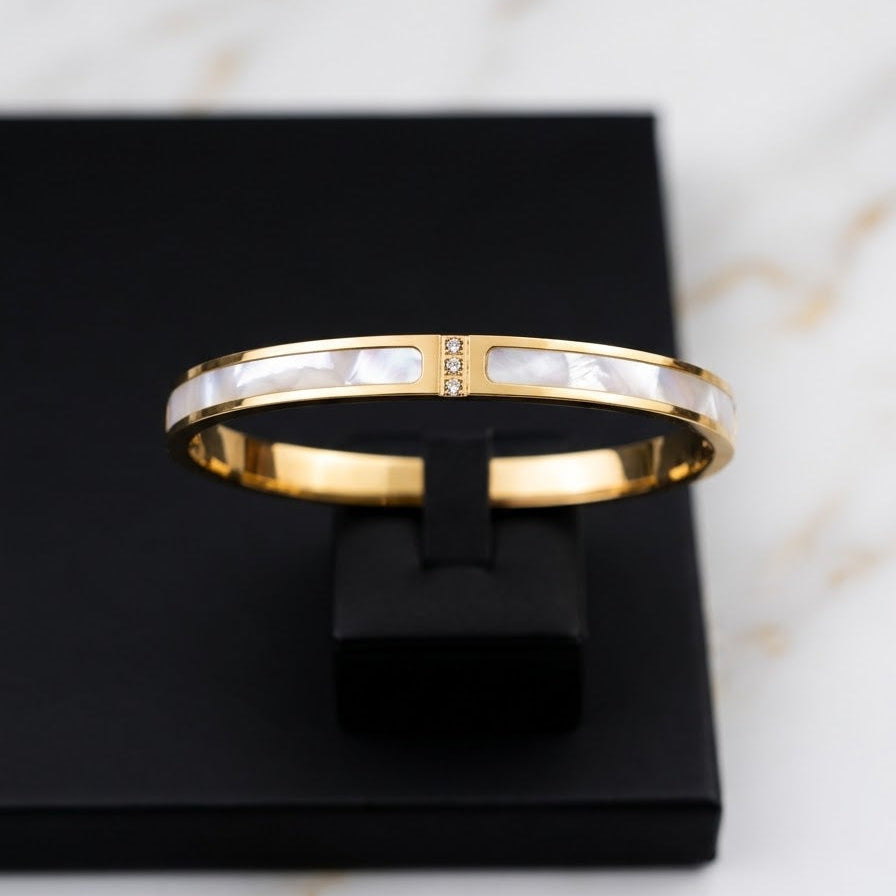 Opal-Toned Accent Cuff