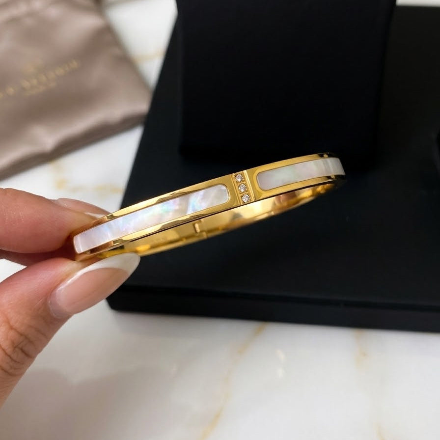 Opal-Toned Accent Cuff