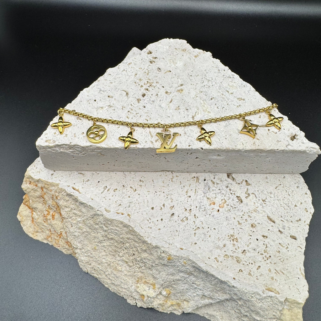 LV Charm Necklace