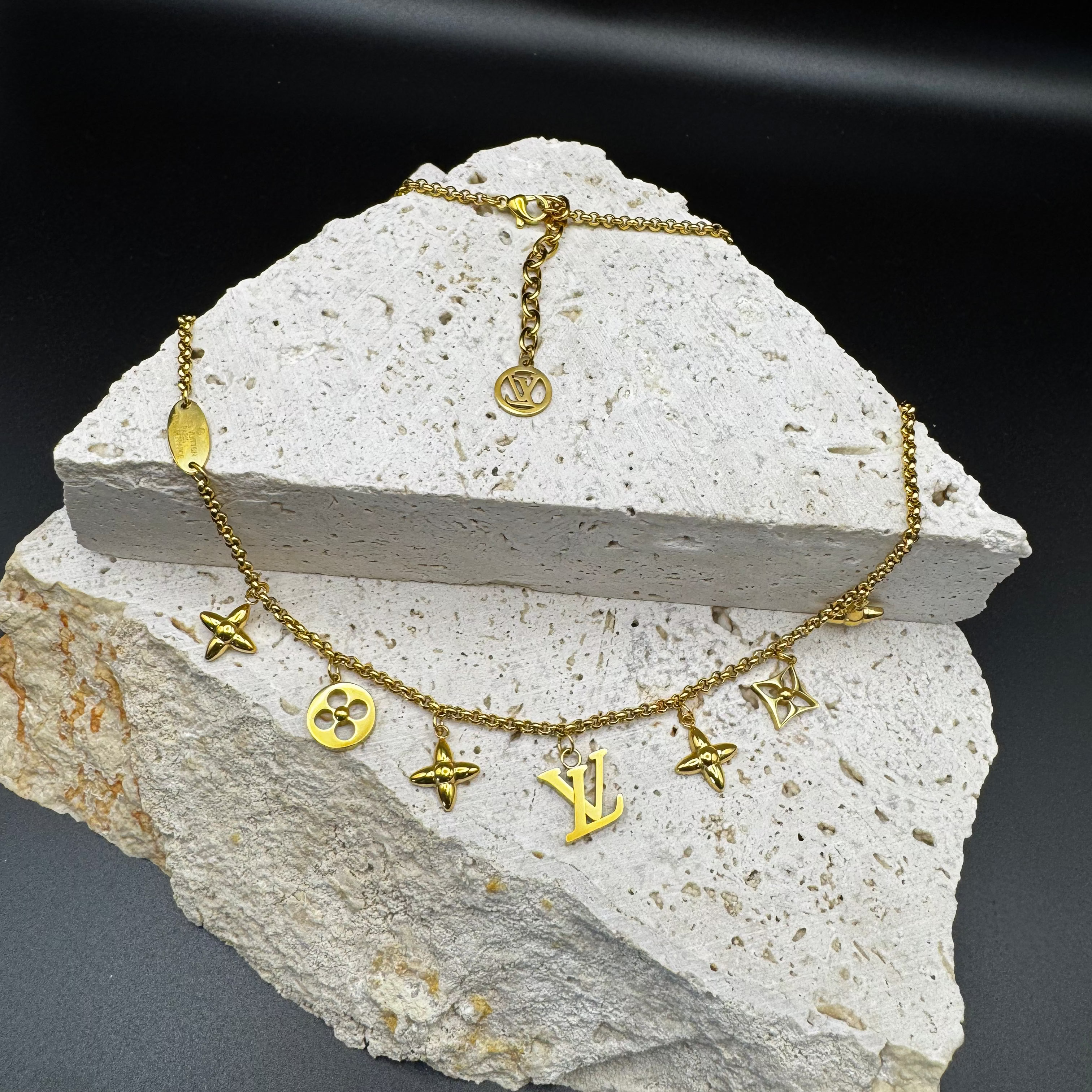 LV Charm Necklace