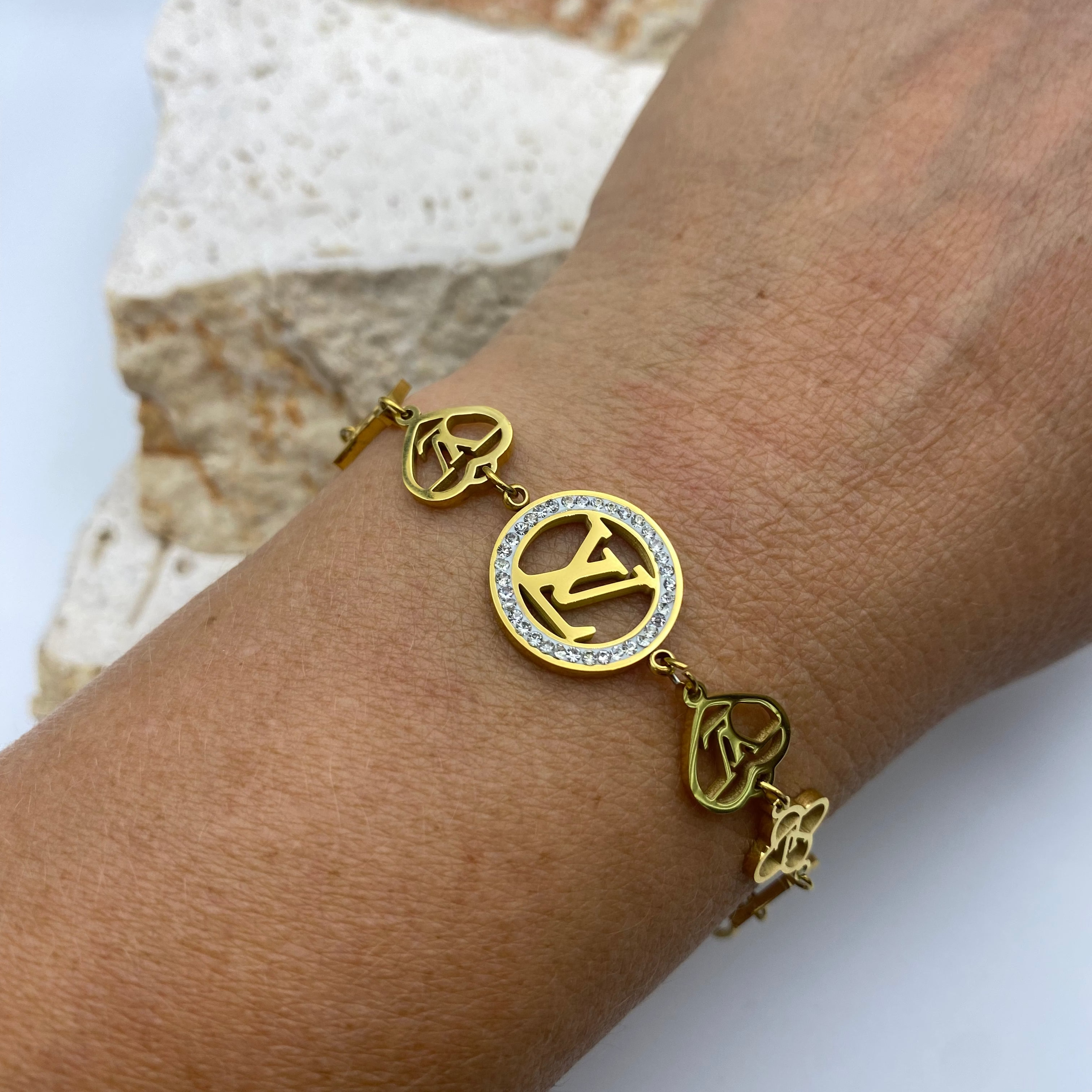 LOUI LV Gold Bracelet