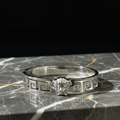 MARY Silver on Silver Bangle