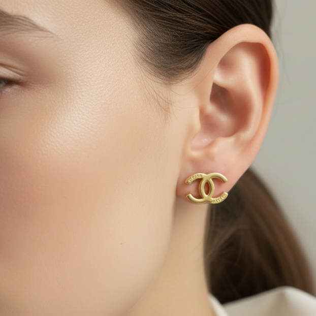 Tessa Gold CC Small Studs