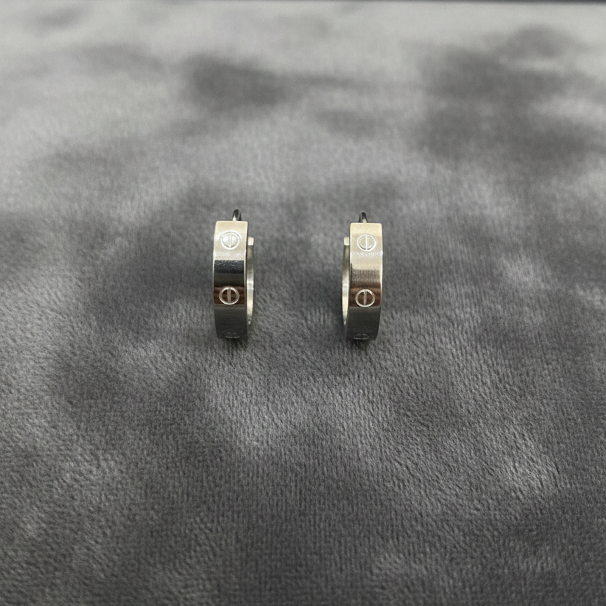 AUTUMN Love Hoop Silver