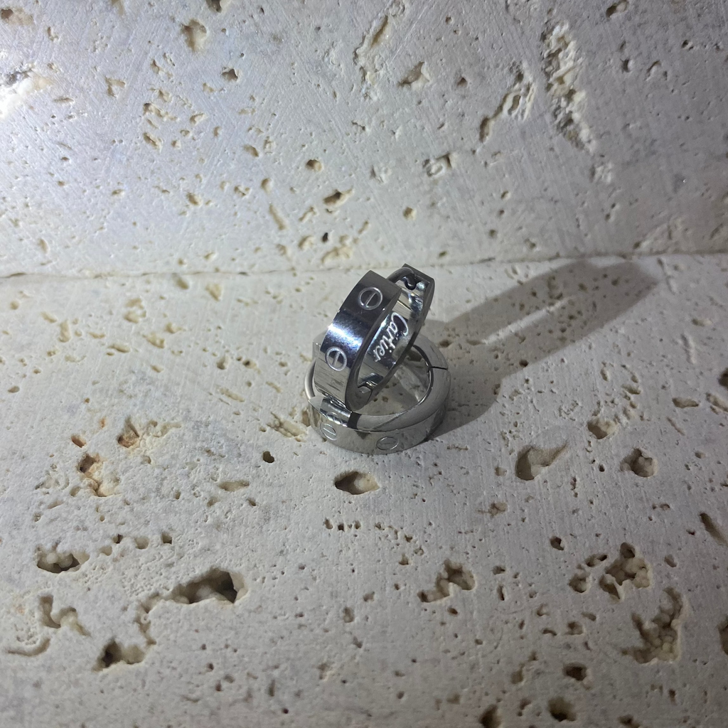 AUTUMN Love Hoop Silver