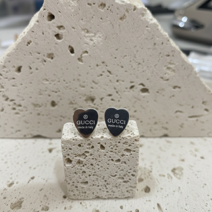 Grace Silver GG studs