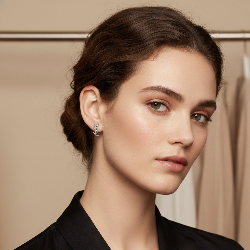 Lashay YL Silver Studs