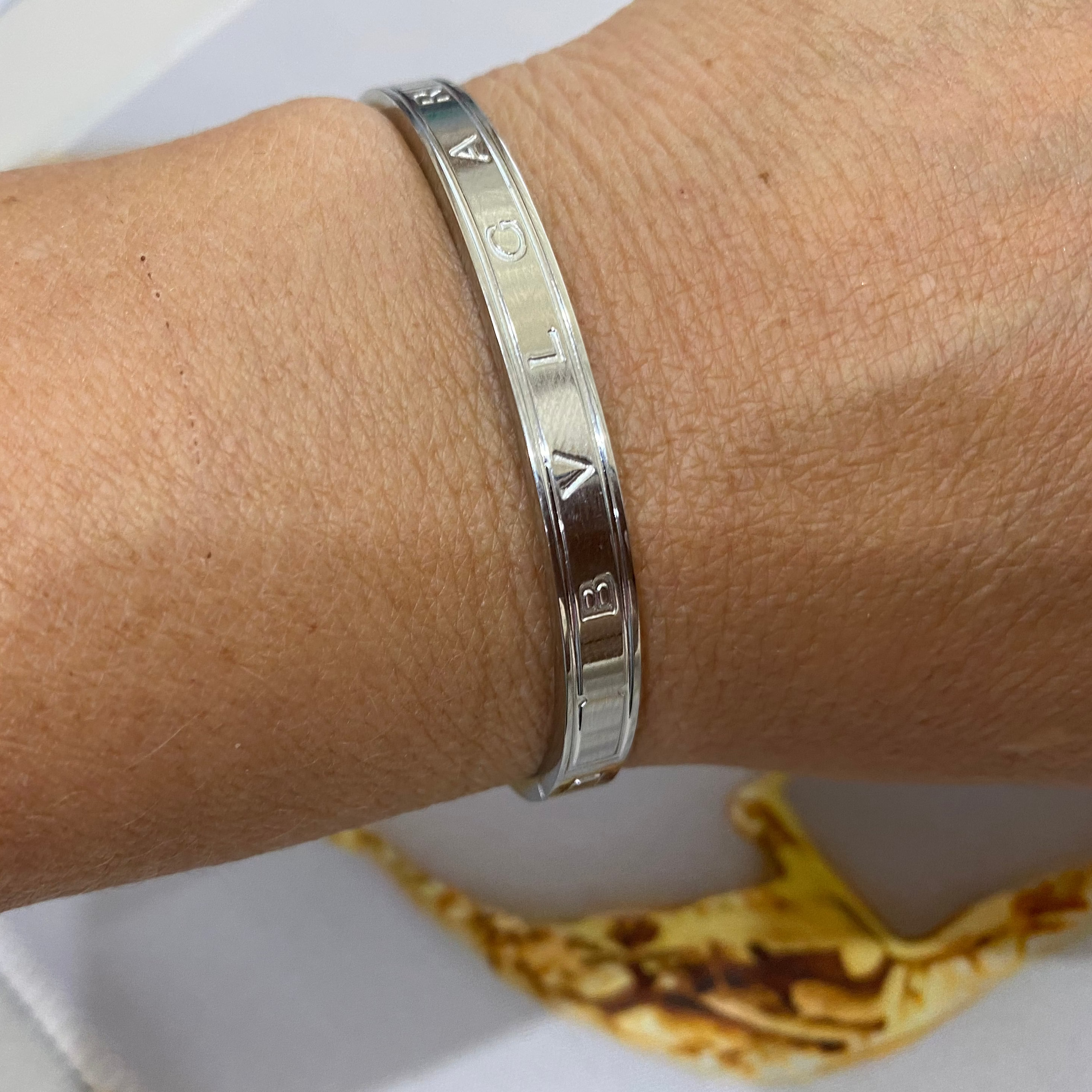 BELLA Silver Bangle