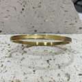 LOUI Gold Matte Bangle