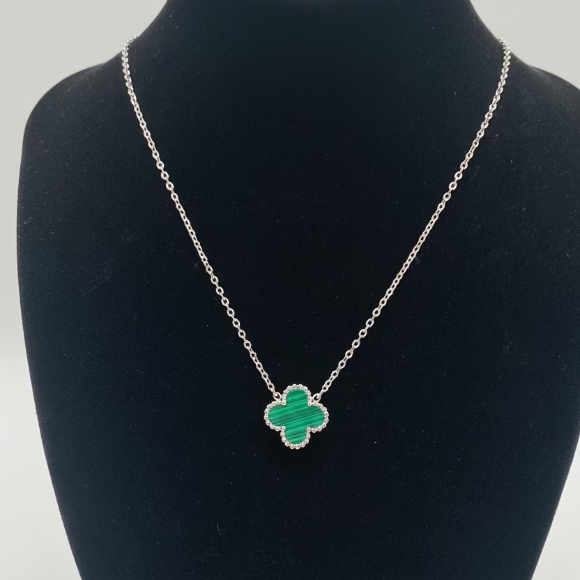 Four-leaf Clover Silver/Green