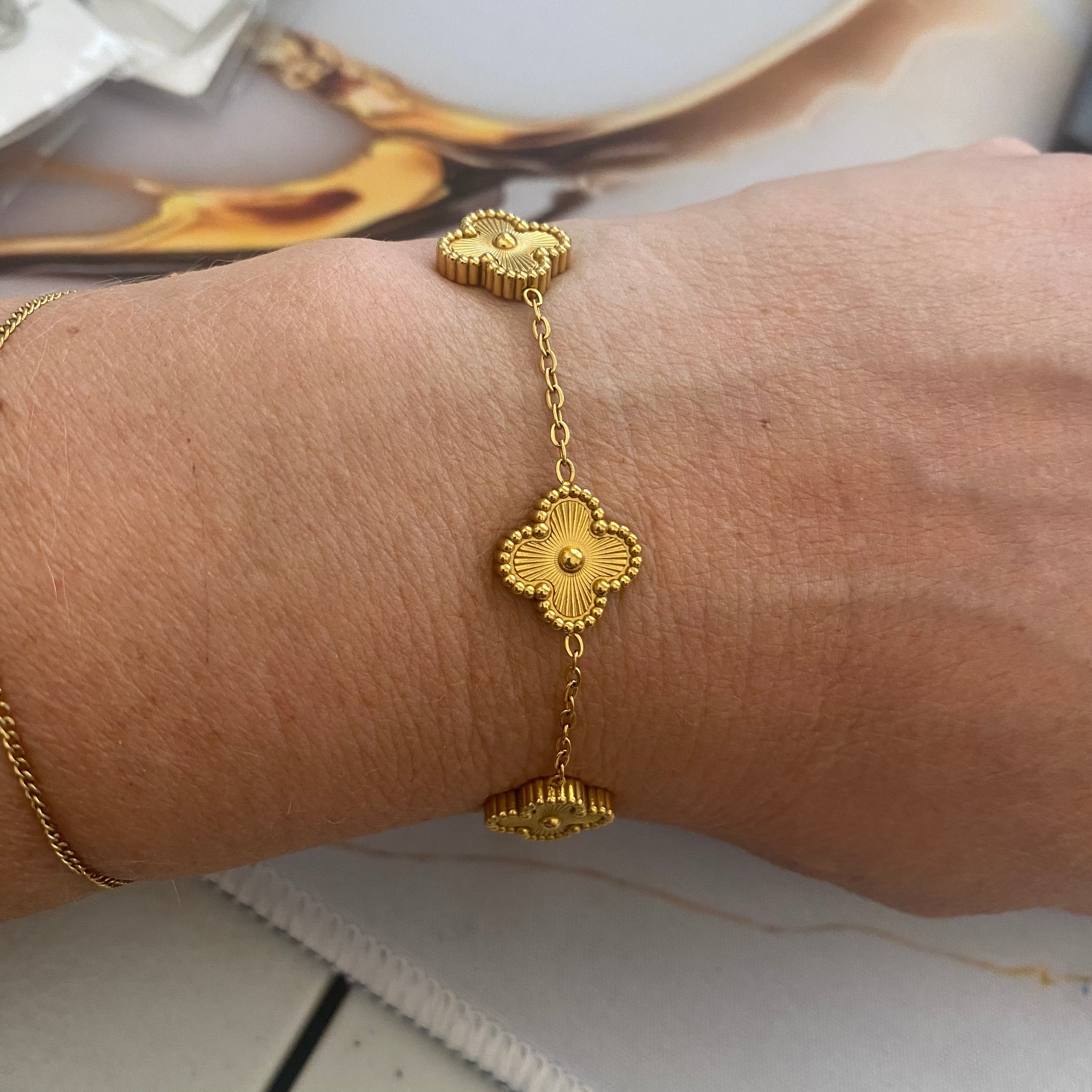 Four-leaf Clover Bracelet's