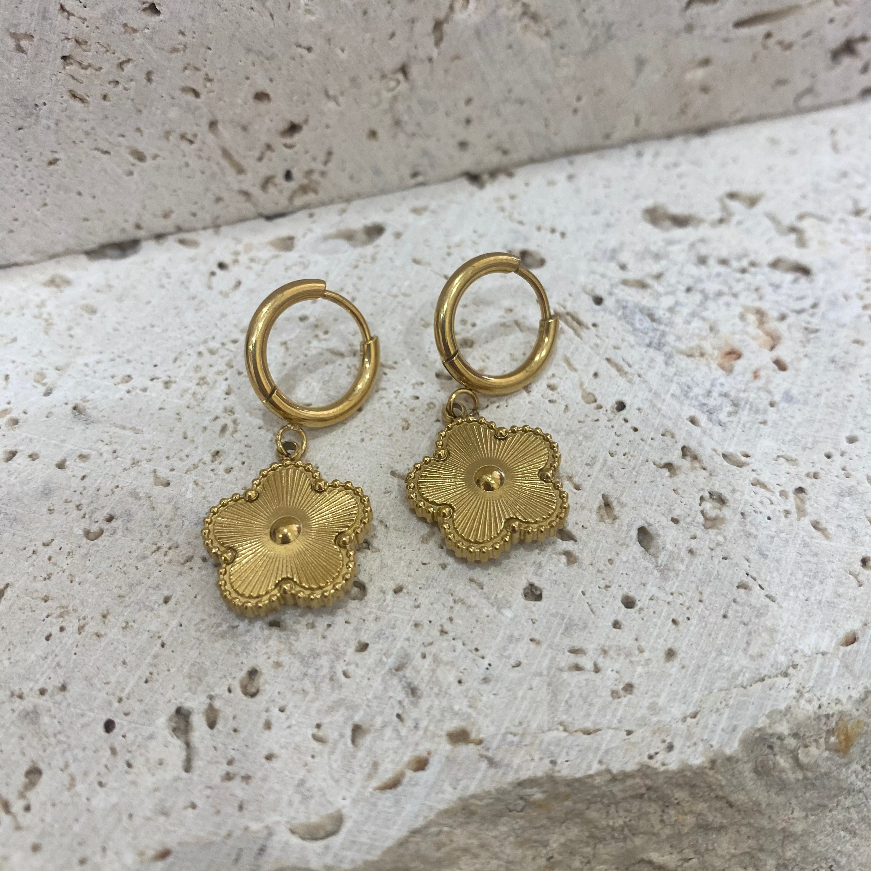 Clover Drop Earrings