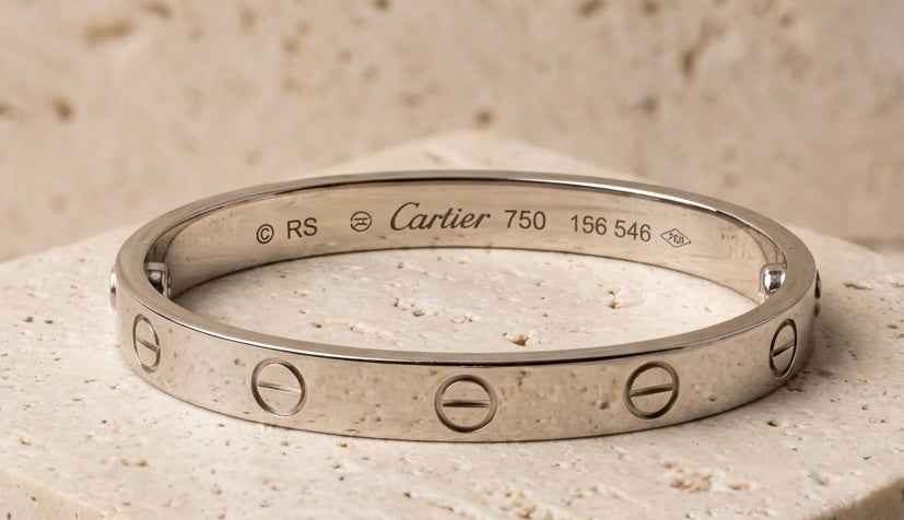AUTUMN SILVER SCREW ON BANGLE