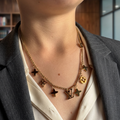 LV Charm Necklace