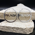 Prada Hoop Earrings