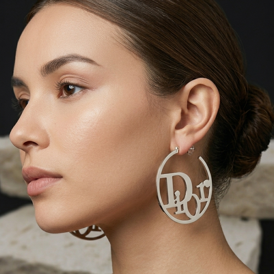 CD Hoop Earrings