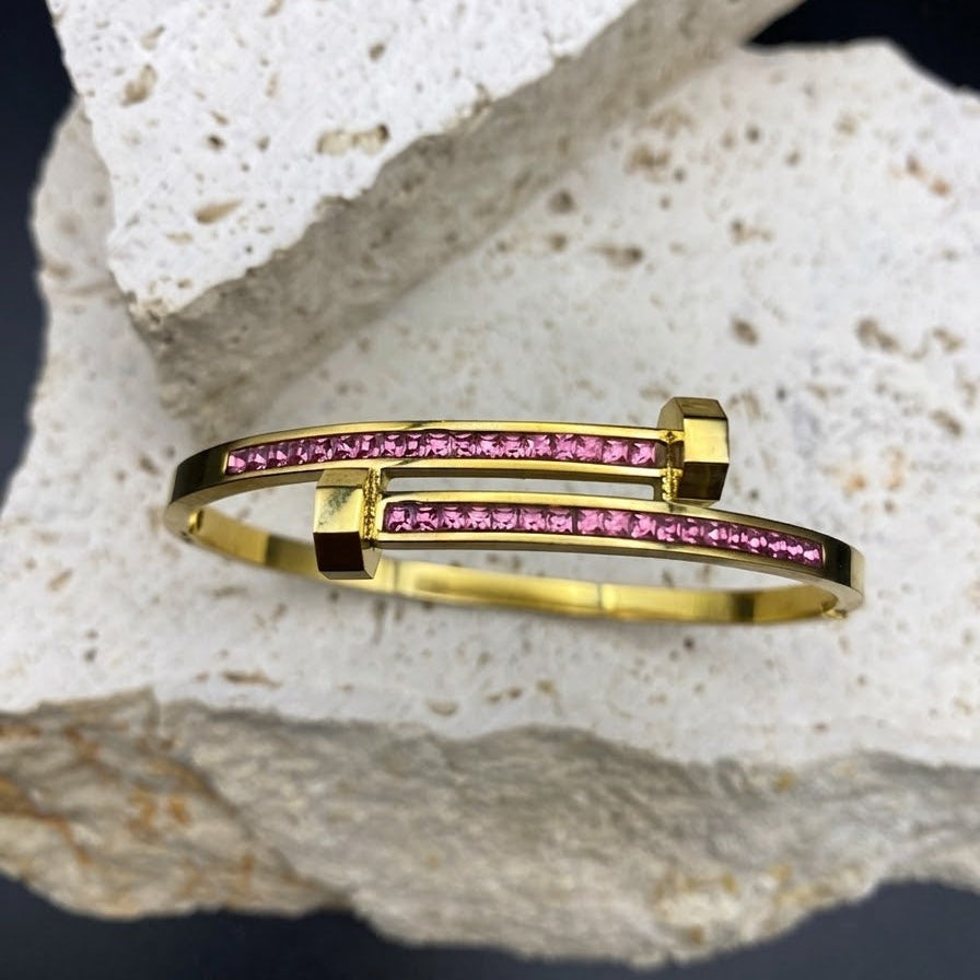 Harper Pink Bangle