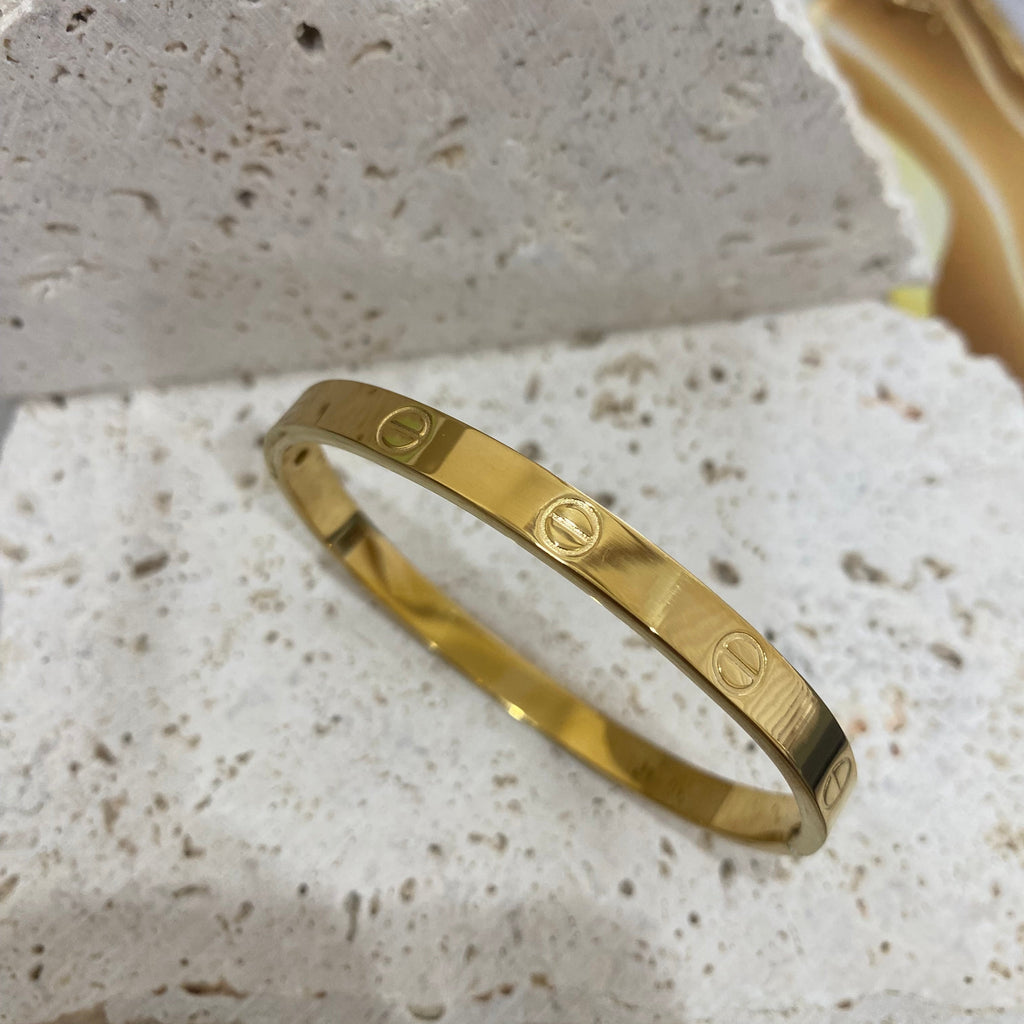 Autumn Screw-Head Bangle