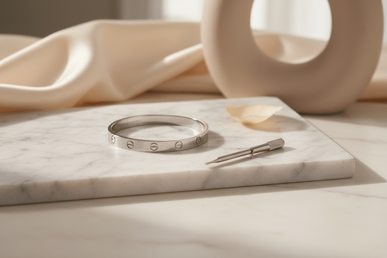 Autumn Iconic Screw-Head Bangle Hero Banner